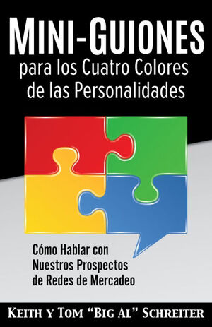 MINI-GUIONES PARA LOS CUATRO COLORES DE LAS PERSONALIDADES