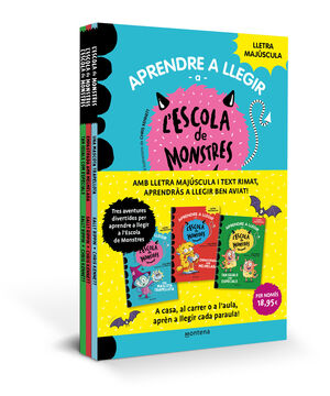 L'ESCOLA DE MONSTRES - PACK (LLIBRES 1-3)