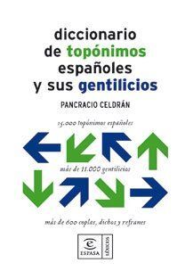 DICCIONARIO DE TOPÓNIMOS