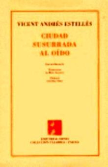 CIUDAD SUSURRADA AL OÍDO