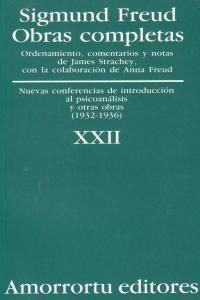 O.C FREUD 22 NUEVAS CONFERENCIAS DE INTR. PSICOANA