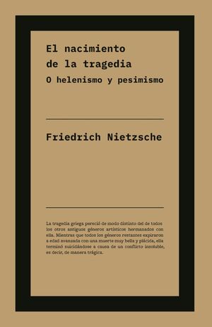 EL NACIMIENTO DE LA TRAGEDIA