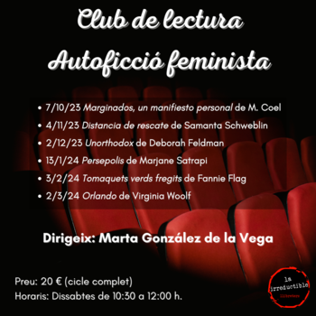 AUTOFICCIÓN FEMINISTA por Marta González