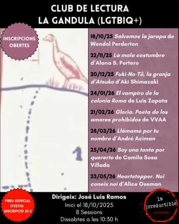 La gandula. Literatura LGTBIQ+