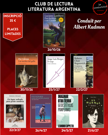Club de lectura Literatura argentina 