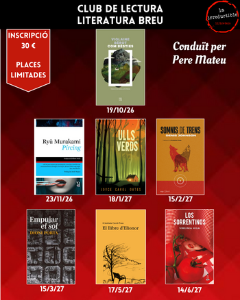 Club de lectura Literatura breu 