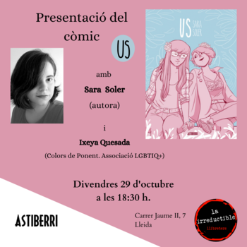 Presentació del còmic US amb Sara Soler
