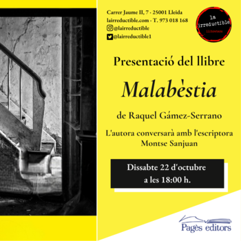 Presentació de la novel·la Malabèstia