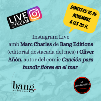 Instagram Live con Marc Charles y Oliver Añón