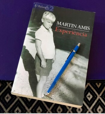 Experiència, aquest enemic miserable. Martin Amis.